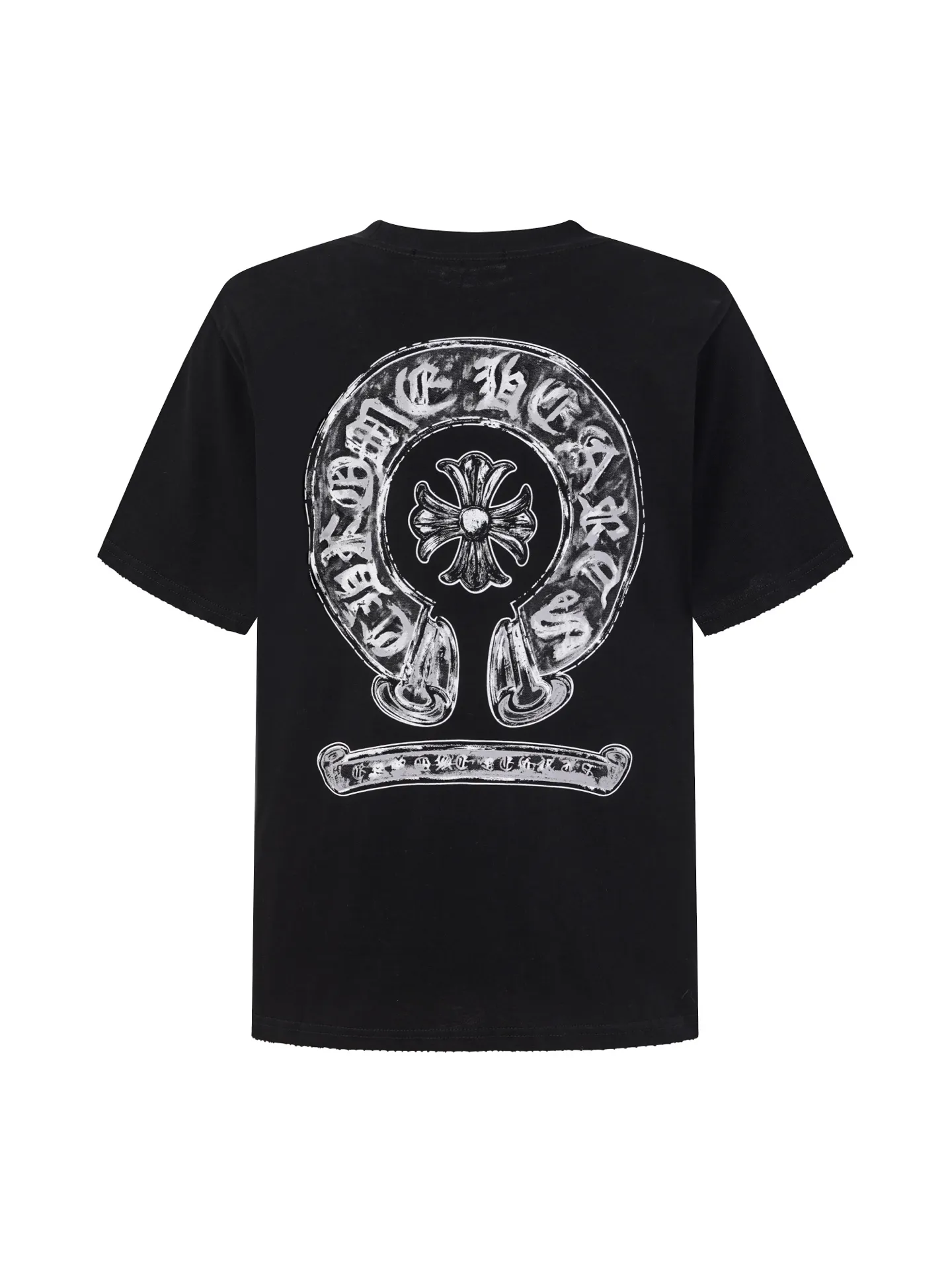 Chtome Hearta/ T g， ， 。 Same Style , 。 ， Series， 。 ! ， ， 。 ， ， ， ， ！ ， ，Breathable ， ， ， ， ！ ：Black、White Size：S-XL